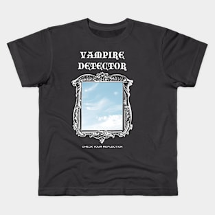 Gothic Vampire Detector Halloween Kids T-Shirt